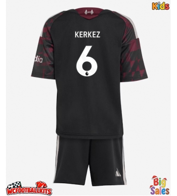 Liverpool Milos Kerkez #6 Replica Third Stadium Kit for Kids 2026-27 Short Sleeve (+ pants)